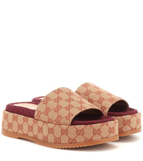 gucci gem slides|Gucci slides women's.